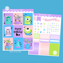 Load image into Gallery viewer, Monsters Birthday / Sticker Kit
